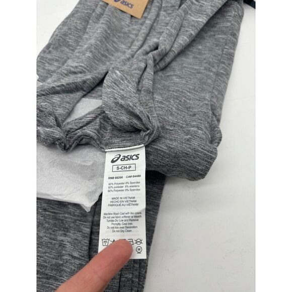 ASICS WOMEN'S THE NEW STRONG rePURPOSED JUMPSUIT, Dark Heather Gray, Sz. S - Picture 8 of 13